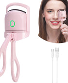 Portable Heated Eyelash Curler - Rechargeable & Long-Lasting Curls