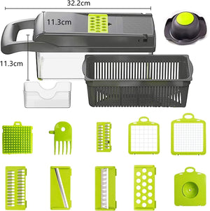 Vegetable Chopper 🔥14 In 1🔥 Mandoline Slicer: Your Ultimate Kitchen Multi-Tool