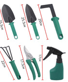 Ten-piece gardening tool set