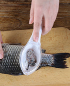 Fish Skin Brush Scraping Fish Scale Brush Grater Quick Disassembly Fish Knife Cleaning Peeling Skin Scraper Scraper Fish Scaler Kitchen Tools