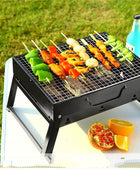 Barbecue Large Outdoor Barbecue Portable Charcoal Grill BBQ Barbecue Folding Barbecue Grill