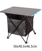 Folding Table And Chair Outdoor Portable Light Picnic Table And Chair Self Driving Outdoor Aluminum Alloy Car Camping Table