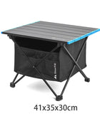 Folding Table And Chair Outdoor Portable Light Picnic Table And Chair Self Driving Outdoor Aluminum Alloy Car Camping Table