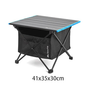 Folding Table And Chair Outdoor Portable Light Picnic Table And Chair Self Driving Outdoor Aluminum Alloy Car Camping Table