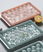 Ice Tray 3D Round Ice Molds Home Bar Party Use Round Ball Ice Cube Makers Kitchen DIY Ice Cream Moulds