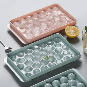 Ice Tray 3D Round Ice Molds Home Bar Party Use Round Ball Ice Cube Makers Kitchen DIY Ice Cream Moulds