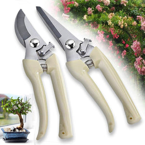 2 Pack Pruning Shears Cutter Home Gardening Plant Scissor Branch Garden Pruner