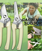 2 Pack Pruning Shears Cutter Home Gardening Plant Scissor Branch Garden Pruner