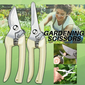 2 Pack Pruning Shears Cutter Home Gardening Plant Scissor Branch Garden Pruner