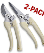 2 Pack Pruning Shears Cutter Home Gardening Plant Scissor Branch Garden Pruner