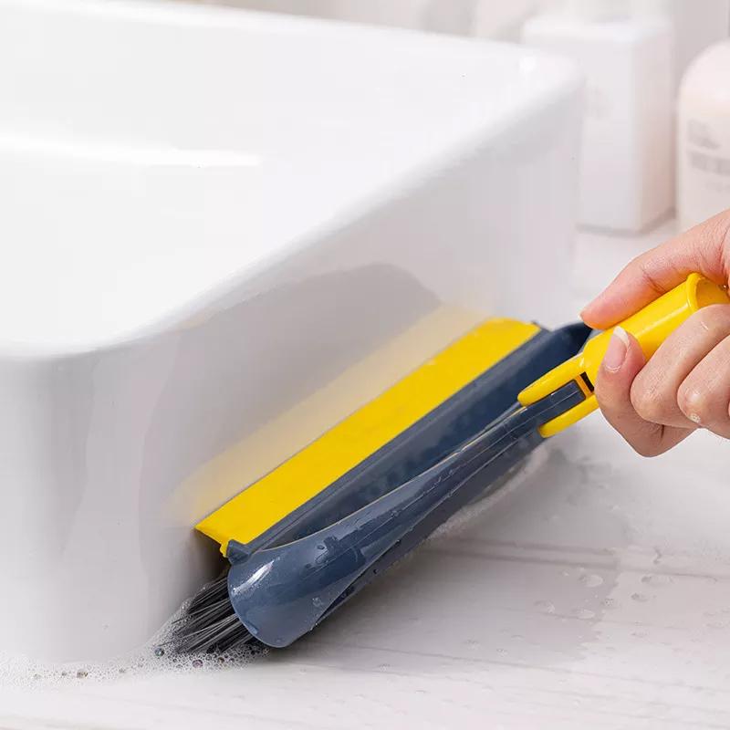 Bathroom Long Handle Floor Gap Wiper 🔥🔥No Dead Corner Hard Bristle Floor Cleaning Ceramic Tile Brush