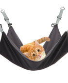 Double-sided Cat Bed Pets Hammock Hung On The Table And Chair Iron Cage Pet Products