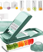 12 In 1 Manual Vegetable Chopper Kitchen Gadgets Food Chopper Onion Cutter Vegetable Slicer