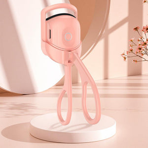 Portable Heated Eyelash Curler - Rechargeable & Long-Lasting Curls