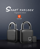 Smart Fingerprint Padlock Bluetooth Dorm Anti-theft Lock Remote