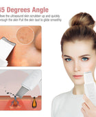 Ultrasonic Skin Scrubber - Deep Face Cleaning & Pore Blackhead Remover