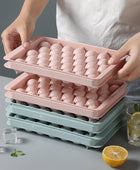 Ice Tray 3D Round Ice Molds Home Bar Party Use Round Ball Ice Cube Makers Kitchen DIY Ice Cream Moulds