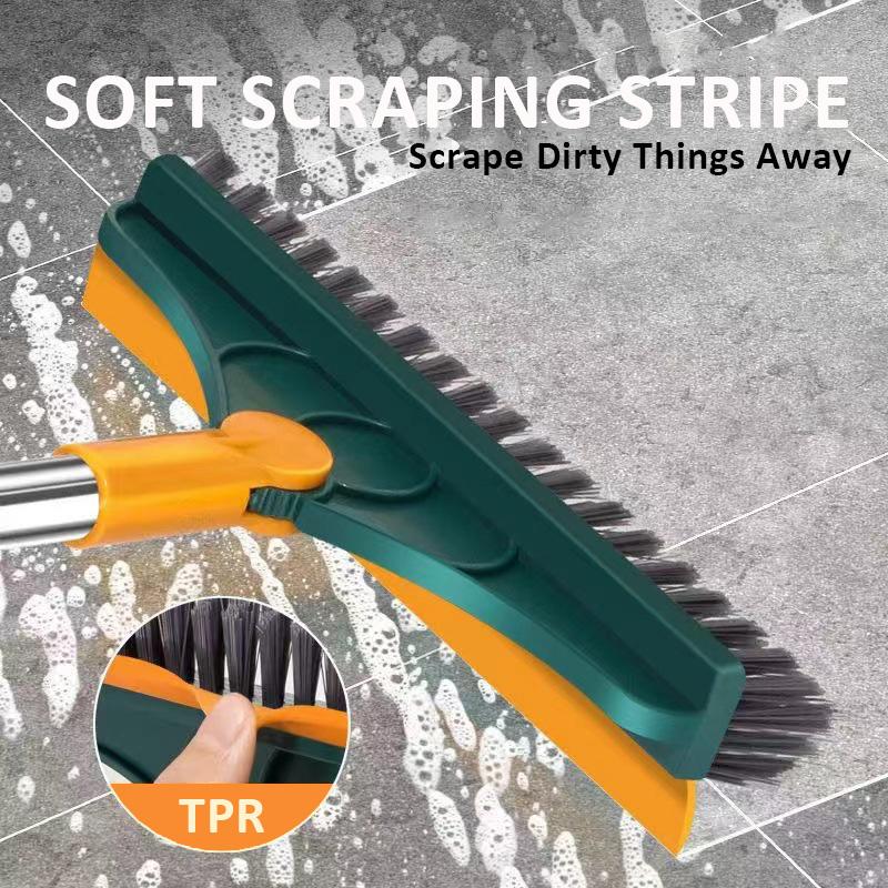 Bathroom Long Handle Floor Gap Wiper 🔥🔥No Dead Corner Hard Bristle Floor Cleaning Ceramic Tile Brush