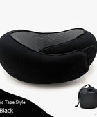 Travel Neck Pillow Non-Deformed Airplane Pillow Travel Neck Cushion Durable U-Shaped Travel Memory Cotton Nap Neck Pillow