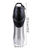 Stainless Steel Pets Drinking Water Bottle