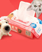 Wet wipes for pets