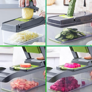 Vegetable Chopper 🔥14 In 1🔥 Mandoline Slicer: Your Ultimate Kitchen Multi-Tool