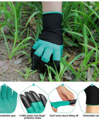 Garden Gloves With Claws Waterproof Garden Gloves For Digging Planting Breathable Gardening Gloves For Yard Work