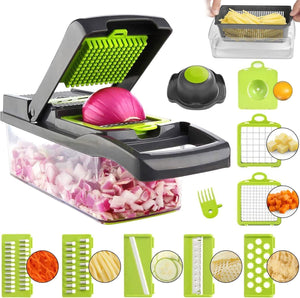 Vegetable Chopper 🔥14 In 1🔥 Mandoline Slicer: Your Ultimate Kitchen Multi-Tool