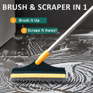 Bathroom Long Handle Floor Gap Wiper 🔥🔥No Dead Corner Hard Bristle Floor Cleaning Ceramic Tile Brush