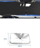 Foldable Car Windshield Sun Shade Umbrella UV Protection Heat Insulation Parasol Auto Front Window Cover Interior Protector Summer Gadgets