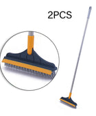 V-Broom Floor Gap Cleaning Brush - Effortlessly Clean Dust, Hair, and Water from Household Surfaces