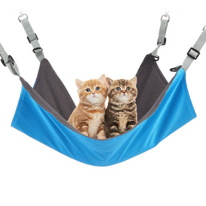 Double-sided Cat Bed Pets Hammock Hung On The Table And Chair Iron Cage Pet Products