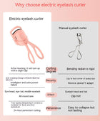 Portable Heated Eyelash Curler - Rechargeable & Long-Lasting Curls